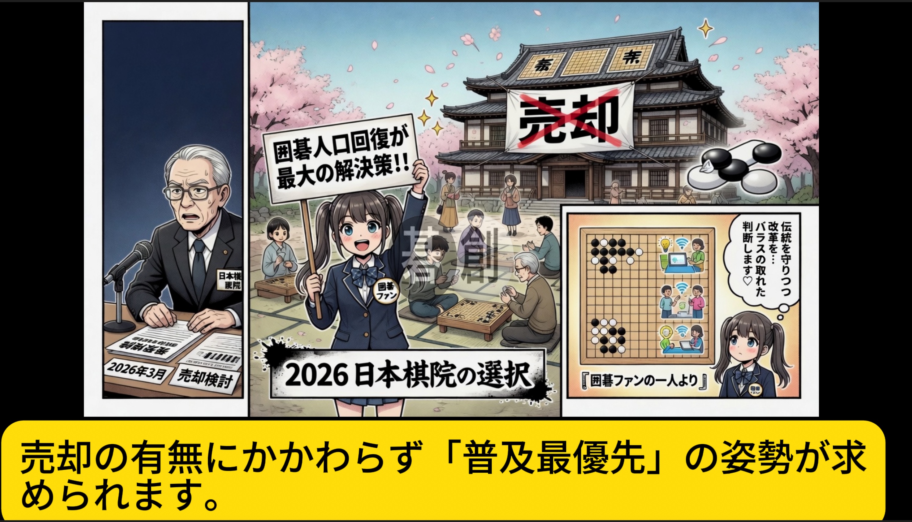 日本棋院が本院売却へ?--財務危機の全貌と売却利弊