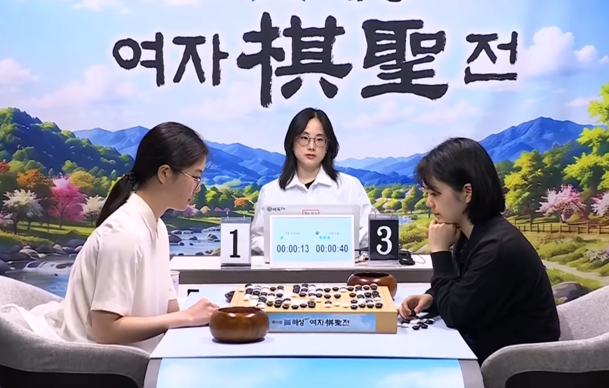 韓国女子棋聖戦 | 仲邑菫六段、逆転勝利でベスト8進出